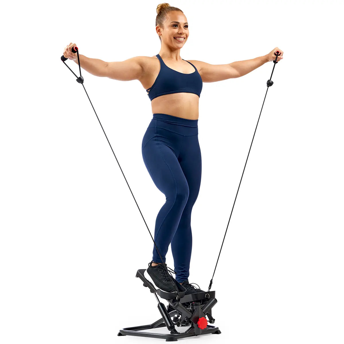 Twist Stair Steppers with Resistance Bands